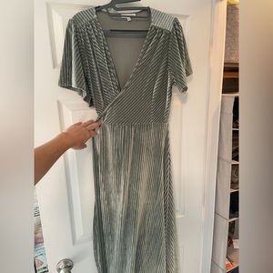 Andie Ribbed Wrap Dress